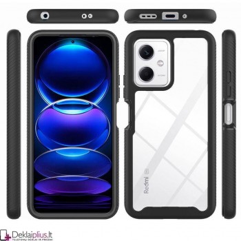 360 laipsnių smūgiams atsparus dėklas (Xiaomi Poco X5 5G/Redmi Note 12 5G) 360 laipsnių smūgiams atsparus dėklas (Xiaomi Poco X5 5G/Redmi Note 12 5G)